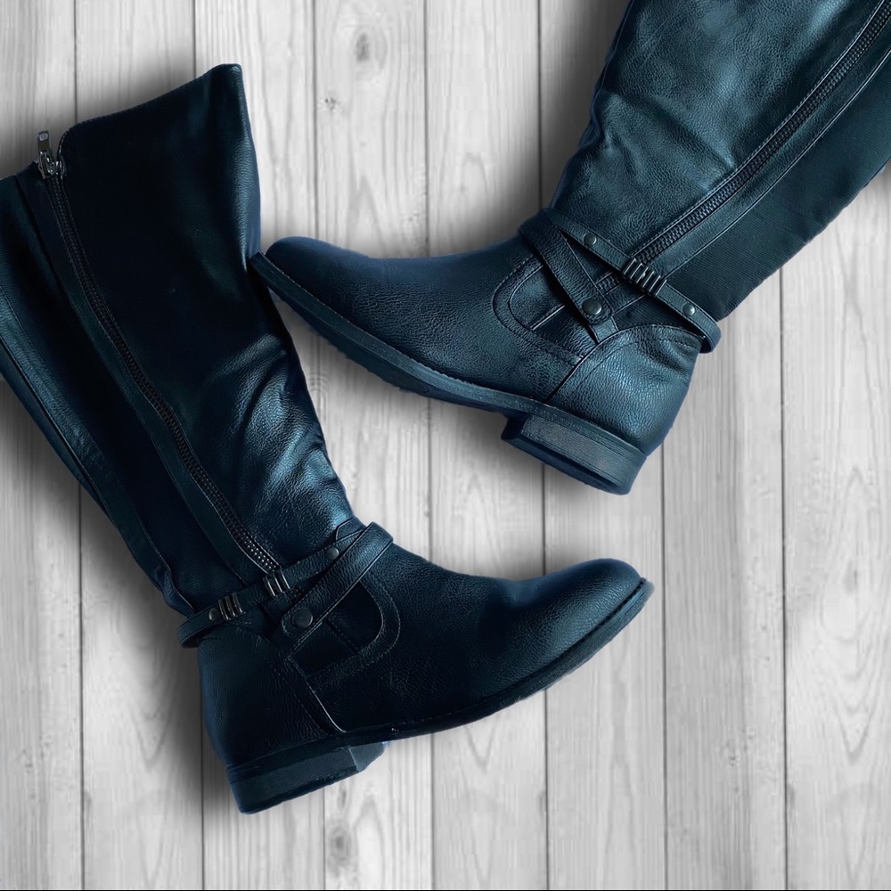 Lane Bryant Double-Zip Riding Boots